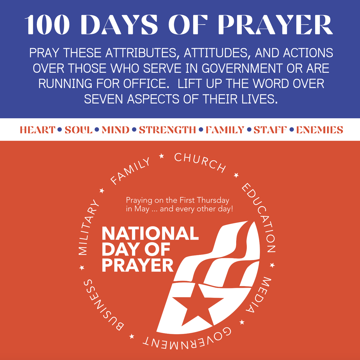 PRAYER GUIDE 100 DAYS GRAPHIC